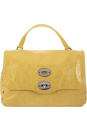 Zanellato Femme, Sacs, Jaune, Taille: ONE Size Sac en Cuir Élégant pour Femmes