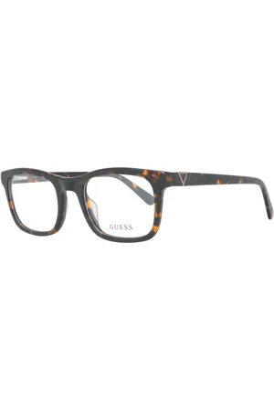 Guess Homme, Accessoires, Brun, Taille: ONE Size Montures Optiques Rectangulaires Marron pour Homme