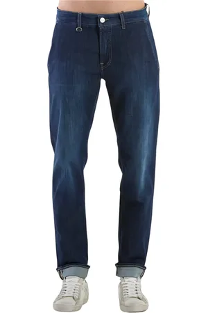 Siviglia Homme, Jeans, Bleu, Taille: W38 Veste en Denim Bleu à Zip