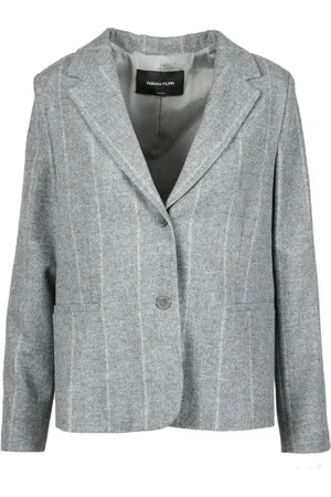 Fabiana Filippi Femme, Vestes, Gris, Taille: 40 FR Veste