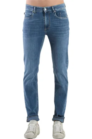 Siviglia Homme, Jeans, Bleu, Taille: W33 Pantalon Palazzo Denim Bleu