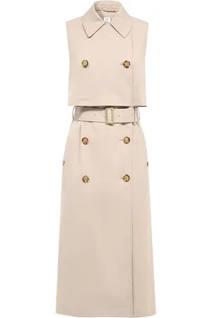 Burberry Femme, Vestes, , Taille: 36 FR Manteau avec Ceinture