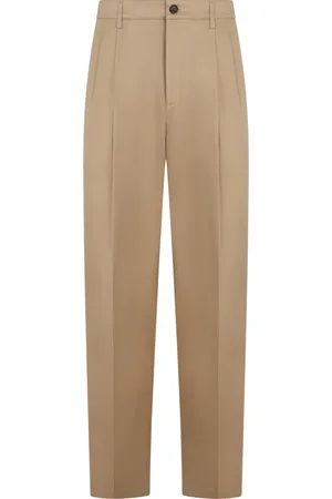 DEPARTMENT FIVE Homme, Pantalons, , Taille: W30 Pantalon Chino en Coton avec Plis