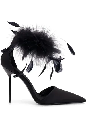 PARIS TEXAS Femme, Chaussures, Noir, Taille: 37 1/2 EU Sandales Noires avec Fermeture Éclair