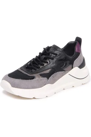 D.A.T.E. Femme, Chaussures, Noir, Taille: 37 EU Fuga Hairy Chaussures