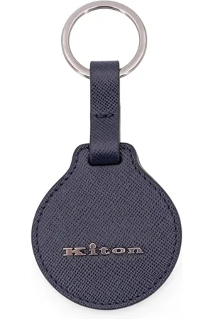 Kiton Homme, Accessoires, Bleu, Taille: ONE Size Accessoires Bleus avec Logo en Métal
