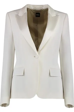 HUGO BOSS Femme, Vestes, , Taille: 42 FR Veste à Revers en Pointe