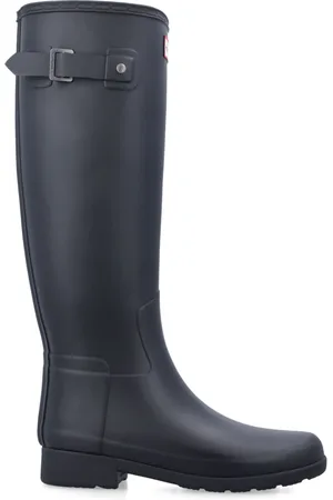 Hunter Femme, Chaussures, Noir, Taille: 39 EU Chaussures Noires Fermées Imperméables Design Élégant