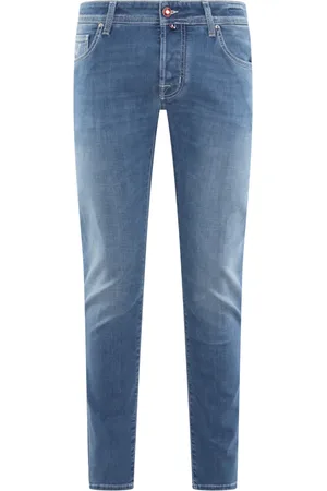 Jacob Cohen Homme, Jeans, Bleu, Taille: W33 Pantalon Homme Super Slim Fit