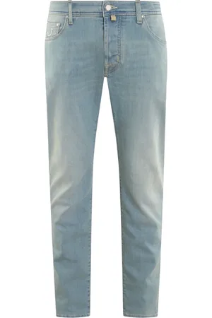 Jacob Cohen Homme, Jeans, Bleu, Taille: W32 Pantalon Slim Fit 5 Poches