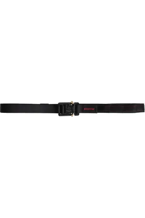 Comme des Garçons Homme, Accessoires, Noir, Taille: ONE Size Boucle Rollercoaster Réglable Ceinture Noire