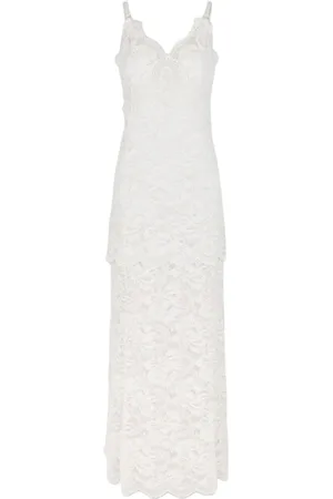 Paco rabanne Femme, Robes, Blanc, Taille: 36 FR Robe Ivoire Élégante Confortable Style