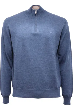 HARMONT&BLAINE Homme, Pulls, Bleu, Taille: M Pull 0585Ap