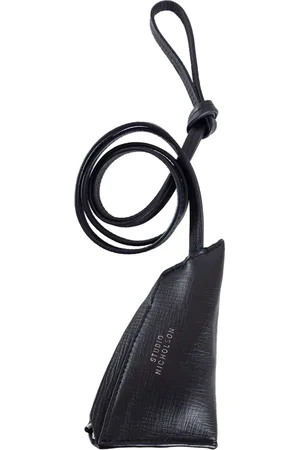 STUDIO NICHOLSON Femme, Accessoires, Bleu, Taille: ONE Size Sac Bandoulière en Cuir Bleu Marine