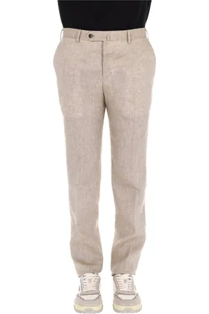 PT Torino Homme, Pantalons, , Taille: 2XL Pantalon Slim Fit en lin