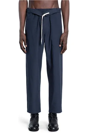 CRAIG GREEN Homme, Pantalons, Bleu, Taille: M Pantalon de Travail en Coton Bleu Marine