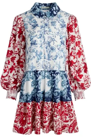ALICE+OLIVIA Femme, Robes, Multicolore, Taille: 38 FR Shirt Robes