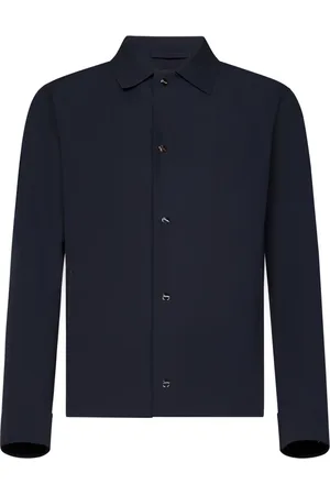 HERNO Homme, Vestes, Bleu, Taille: L Veste Bleu Marine Coupe Ajustée