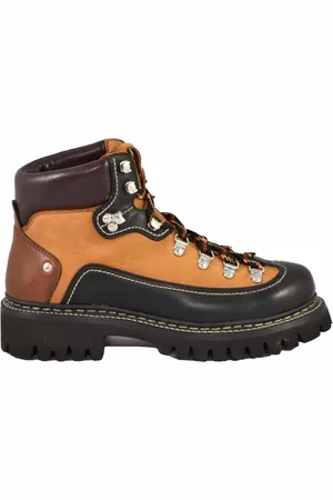 Dsquared2 Homme, Chaussures, Multicolore, Taille: 43 EU Chaussures à lacets en cuir et daim