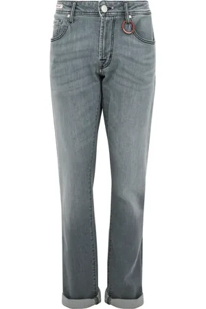 sartoria tramarossa Homme, Jeans, Bleu, Taille: W34 Jean Gris pour Homme Ss25