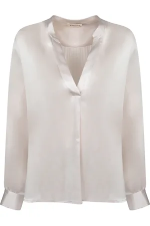 BLANCA Femme, Blouses et Chemises, , Taille: 34 FR Haut en Soie Luxe Confort