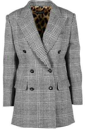 Dolce & Gabbana Femme, Vestes, Noir, Taille: 38 FR Veste