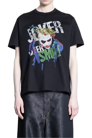 JUNYA WATANABE Femme, Tops, Noir, Taille: 38 FR T-shirt Noir avec Logo Graphique
