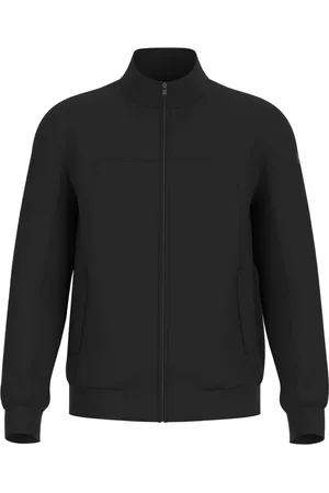 Guess Homme, Vestes, Noir, Taille: L Bomber Extensible Pliable