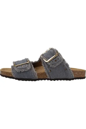 Geox Homme, Chaussures, Noir, Taille: 37 EU Mules Élégantes pour Femmes