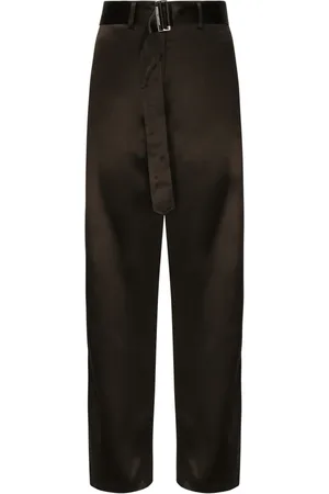 MAGDA BUTRYM Femme, Pantalons, Brun, Taille: 36 FR Pantalon Marron Pantalon