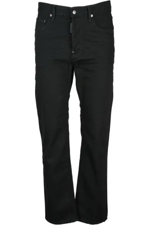 Dsquared2 Homme, Jeans, Noir, Taille: M Jeans élégants avec fermeture boutonnée