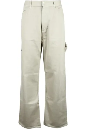 Moncler Homme, Pantalons, , Taille: S Pantalon en denim 5 poches en coton