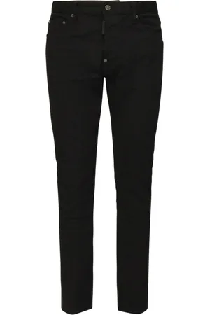 Dsquared2 Homme, Jeans, Noir, Taille: XL Jeans Noirs 5 Poches Pantalon