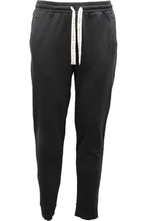 Daniele Fiesoli Homme, Pantalons, Noir, Taille: S Pantalon en Coton Made in Italy