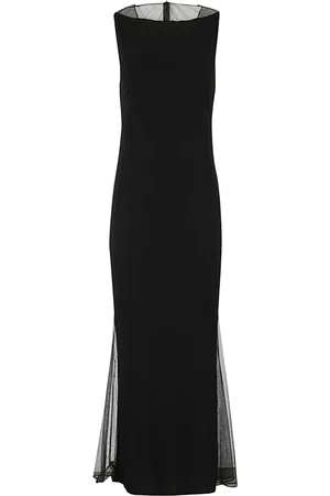 Helmut Lang Femme, Robes, Noir, Taille: 36 FR Insertion Transparente Haut