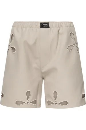 COPERNI Femme, Shorts, , Taille: 36 FR Shorts Brodés à Découpes Florales