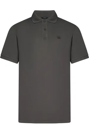 C.P. Company Homme, Tops, Gris, Taille: L Polo Gris Style Décontracté