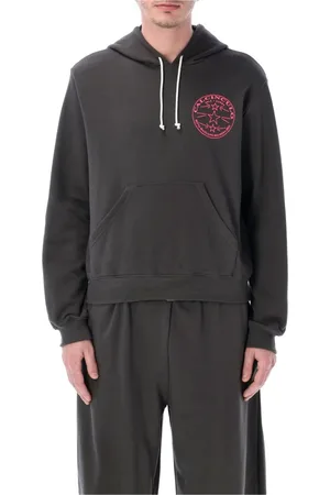 MAGLIANO Homme, Sweatshirts et sweats à capuche, Gris, Taille: L Calcinculo Sweat à capuche Anthracite Tricot