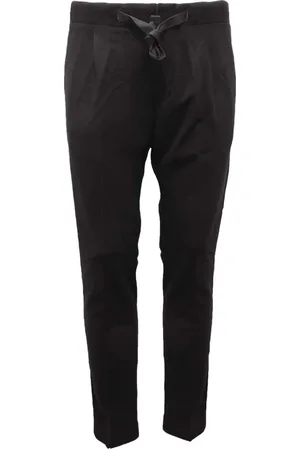 Entre Amis Homme, Pantalons, Noir, Taille: W36 Style Italien Pantalon Noir