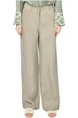 Guess Femme, Pantalons, , Taille: 36 FR Pantalon Palazzo Vert
