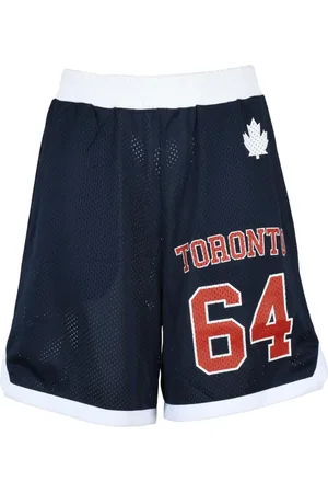Dsquared2 Homme, Shorts, Bleu, Taille: S Short de basket en polyester Modèle Bermuda