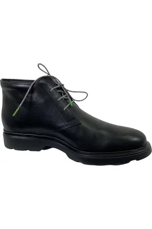 Hogan Homme, Chaussures, Noir, Taille: 43 1/2 EU Derby italiens avec mousse à mémoire