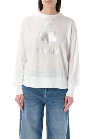 Isabel Marant Femme, Tops, Blanc, Taille: 38 FR Klowia T-Shirt