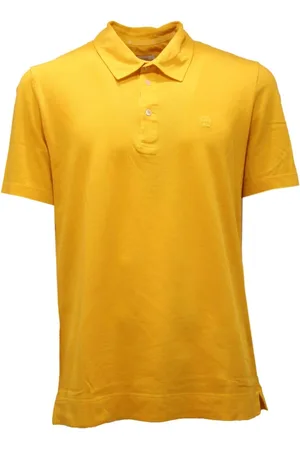 BALLANTYNE Homme, Tops, Jaune, Taille: L Chemise en Coton Made in Italy