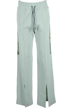 OFF-WHITE Femme, Pantalons, Vert, Taille: 42 FR Pantalon