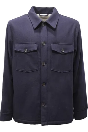 DEPARTMENT FIVE Homme, Vestes, Bleu, Taille: L Veste Bleue Broz Made in Italy
