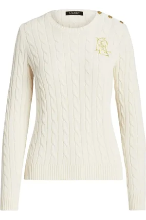 Ralph Lauren Femme, Pulls, , Taille: 42 FR Pulls Lauren Naturels