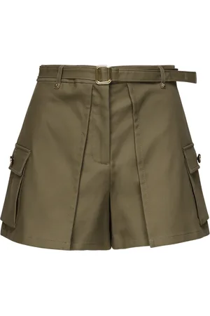 Guess Femme, Shorts, Vert, Taille: 44 FR Cindy Mini Shorts