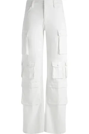 ALICE+OLIVIA Femme, Pantalons, , Taille: 38 FR Cargo Wide Leg Pantalon