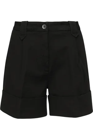 FAY Femme, Shorts, Noir, Taille: W29 Shorts Chino noirs taille haute